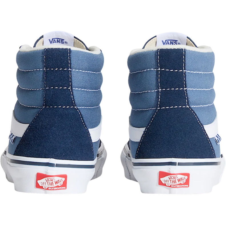 2026 Vans Mens Skate Sk8-Hi Shoes VN0A5FCC - Navy / White